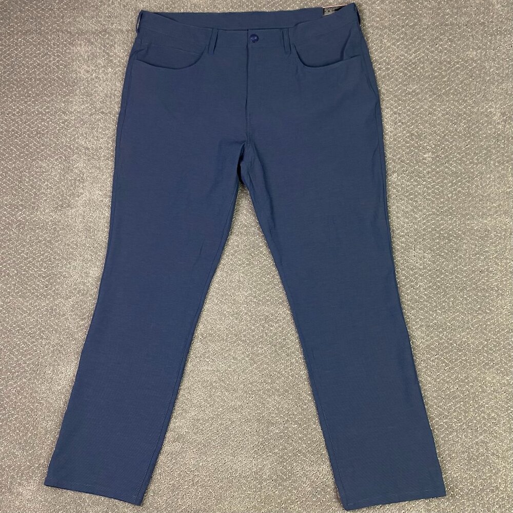 NWT Callaway Golf Pants Slacks Trousers Men's 40 x 32 Gray Flat Front